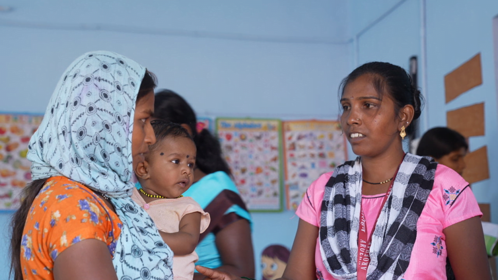 Enrolment of Pregnant Women in Anganwadis